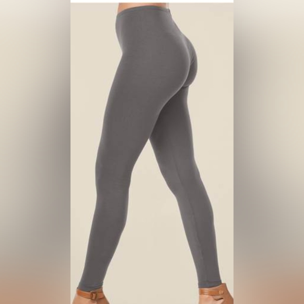 NWT Zen High-Rise Yoga Capri Leggings 1XL Grey - Picture 1 of 3